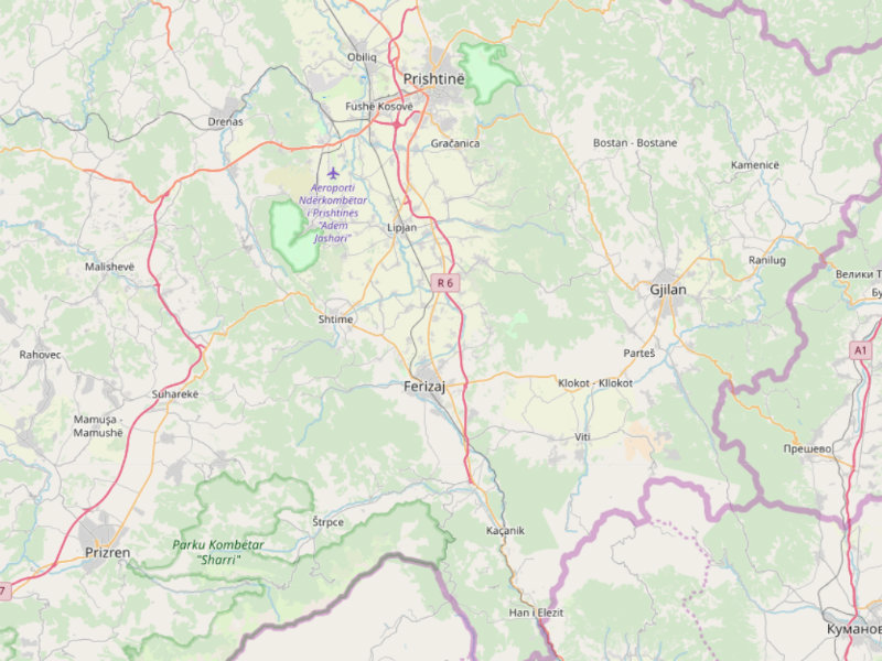 Arben Dzaferi OpenStreetMap 800x600