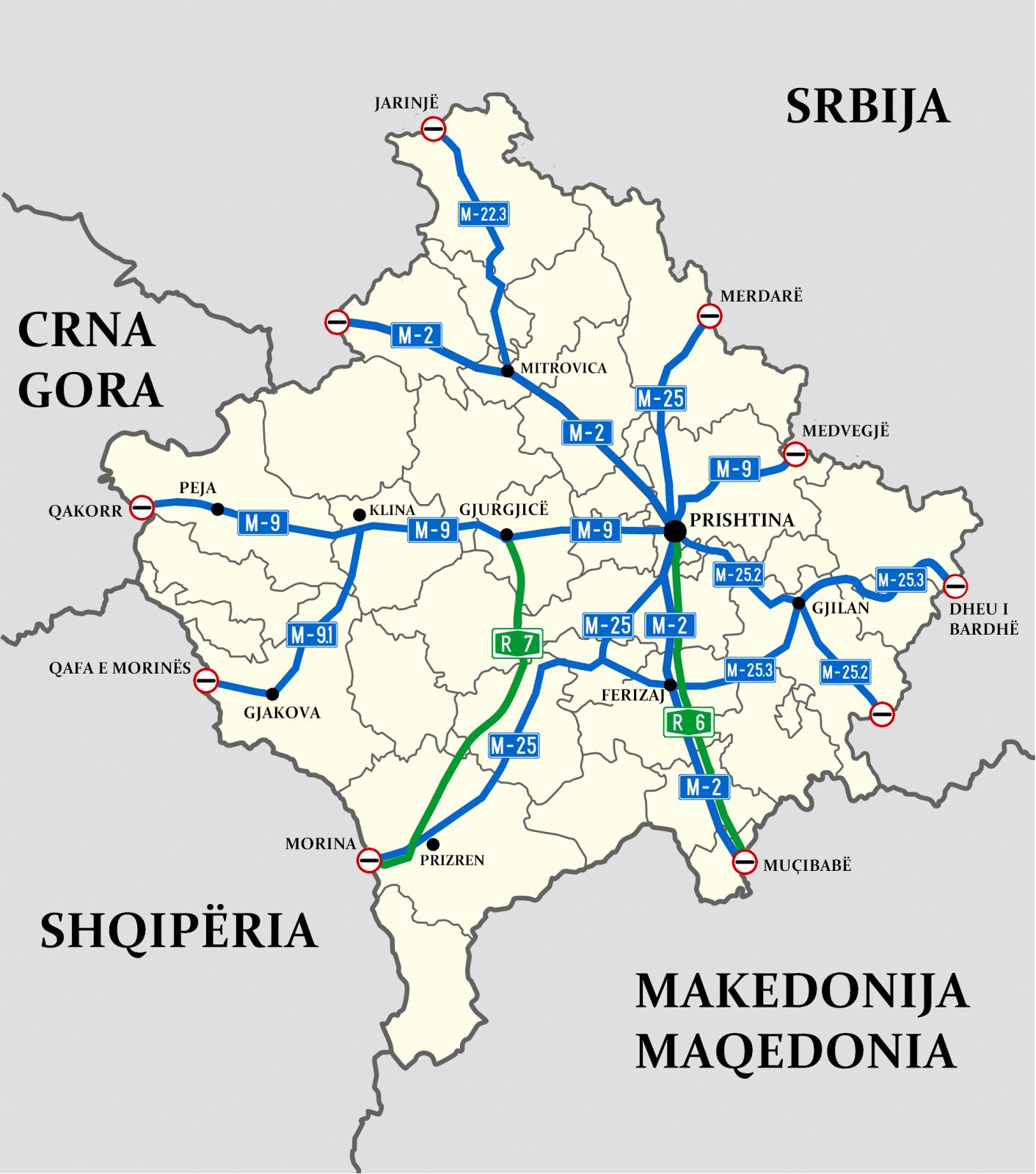 Harta-e-Kosoves-Infrastruktura-1